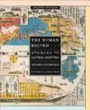 Tapa de The human record