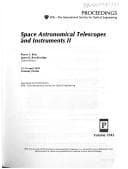 Tapa de Space astronomical telescopes and instruments II