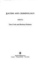 Tapa de Racism and criminology
