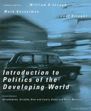 Tapa de Introduction to politics of the developing world