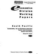 Tapa de Sustainability, aid, and remittance-dependent Pacific Island economies
