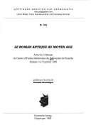 Tapa de Le Roman antique au Moyen Age