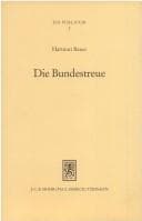 Tapa de Die Bundestreue