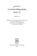 Tapa de Griechische Weltgeschichte