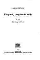 Tapa de Euripides, Iphigenie in Aulis