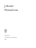 Tapa de Niemand wint