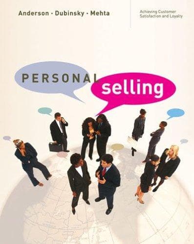 Tapa de Personal selling