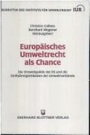 Tapa de Europäisches Umweltrecht als Chance