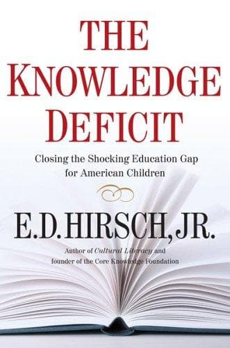 Tapa de The knowledge deficit