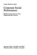 Tapa de Corporate social performance
