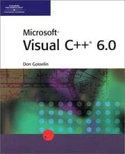 Tapa de Microsoft Visual C++ 6.0