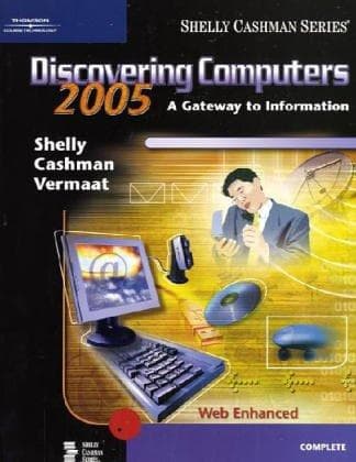 Tapa de Discovering computers 2005