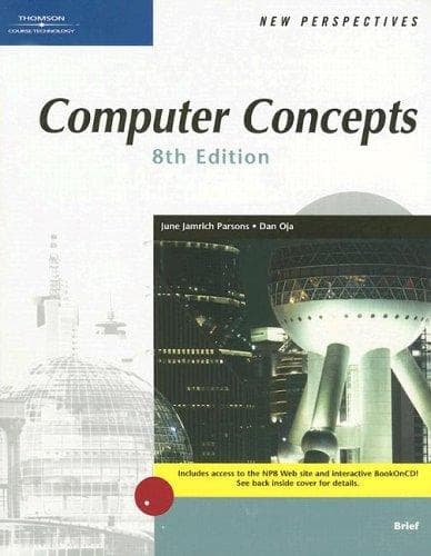 Tapa de New Perspectives on Computer Concepts, Eighth Edition, Brief