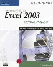 Tapa de New perspectives on Microsoft Office Excel 2003