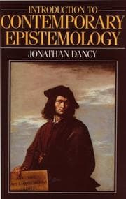 Tapa de An introduction to contemporary epistemology