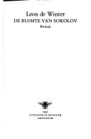 Tapa de De ruimte van Sokolov