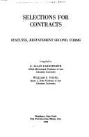 Tapa de Selections for contracts