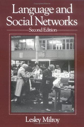 Tapa de Language and social networks