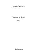 Tapa de Ouvrir le livre