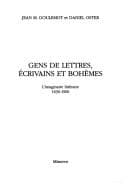 Tapa de Gens de lettres, écrivains et bohèmes
