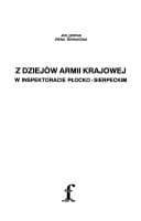 Tapa de Z dziejów Armii Krajowej w Inspektoracie Płocko-Sierpeckim