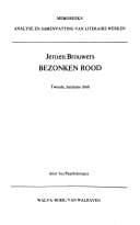 Tapa de Jeroen Brouwers, Bezonken rood