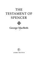 Tapa de The testament of Spencer