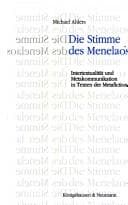Tapa de Die Stimme des Menelaos
