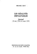 Tapa de Les réalités impalpables