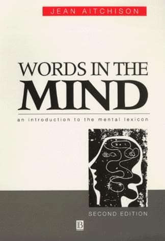 Tapa de Words in the mind