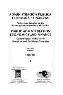 Tapa de Administración pública, economía y finanzas