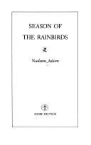 Tapa de Season of the rainbirds