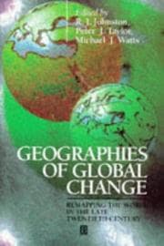 Tapa de Geographies of global change