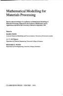 Tapa de Mathematical modelling for materials processing