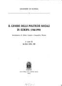 Tapa de Il Genere delle politiche sociali in Europa, 1960-1990