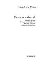 Tapa de De ratione dicendi
