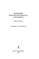 Tapa de Biographie zwischen Renaissance und Barock