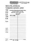 Tapa de Multilateral verification and the post-Gulf environment