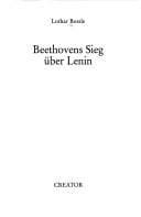 Tapa de Beethovens Sieg über Lenin