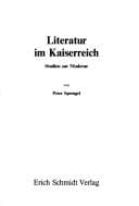 Tapa de Literatur im Kaiserreich