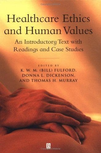 Tapa de Healthcare Ethics and Human Values