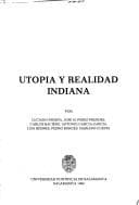 Tapa de Utopía y realidad indiana