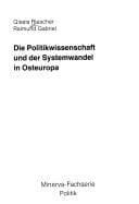 Tapa de Die Politikwissenschaft und der Systemwandel in Osteuropa