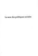Tapa de Le Sexe des politiques sociales