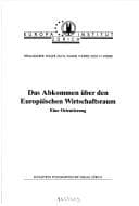Tapa de Das Abkommen über den europäischen Wirtschaftsraum