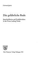 Tapa de Die gefährliche Rede