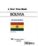 Tapa de Bolivia