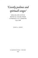 Tapa de Goostly psalmes and spirituall songes