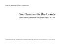 Tapa de War scare on the Rio Grande