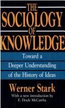 Tapa de The sociology of knowledge